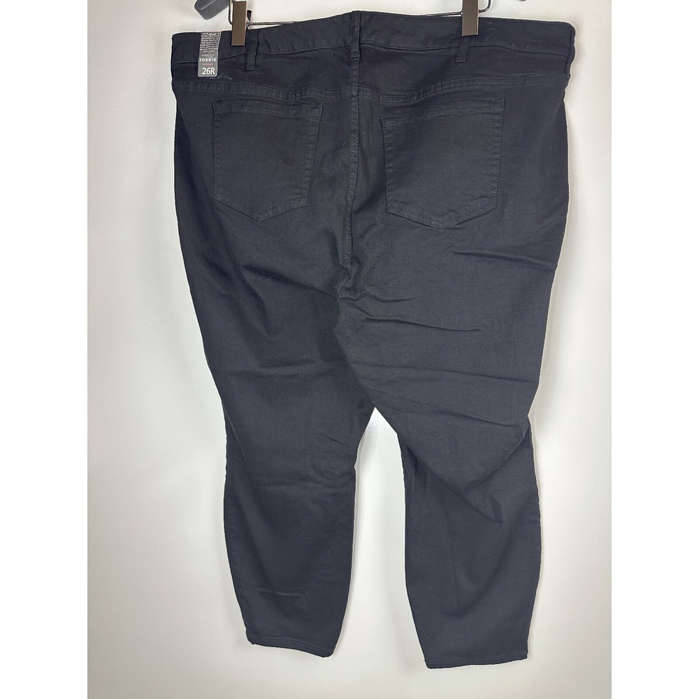 NWT Torrid Black Premium Stretch HI Rise Curvy Jeans Women's Plus Size 26 - Picture 5 of 10